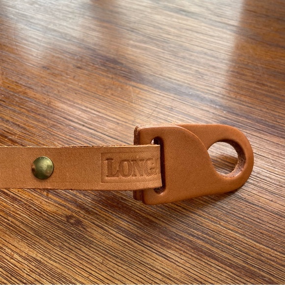 Longaberger Brown Leather Replacement Strap 41” Long NWOT - Picture 4 of 4
